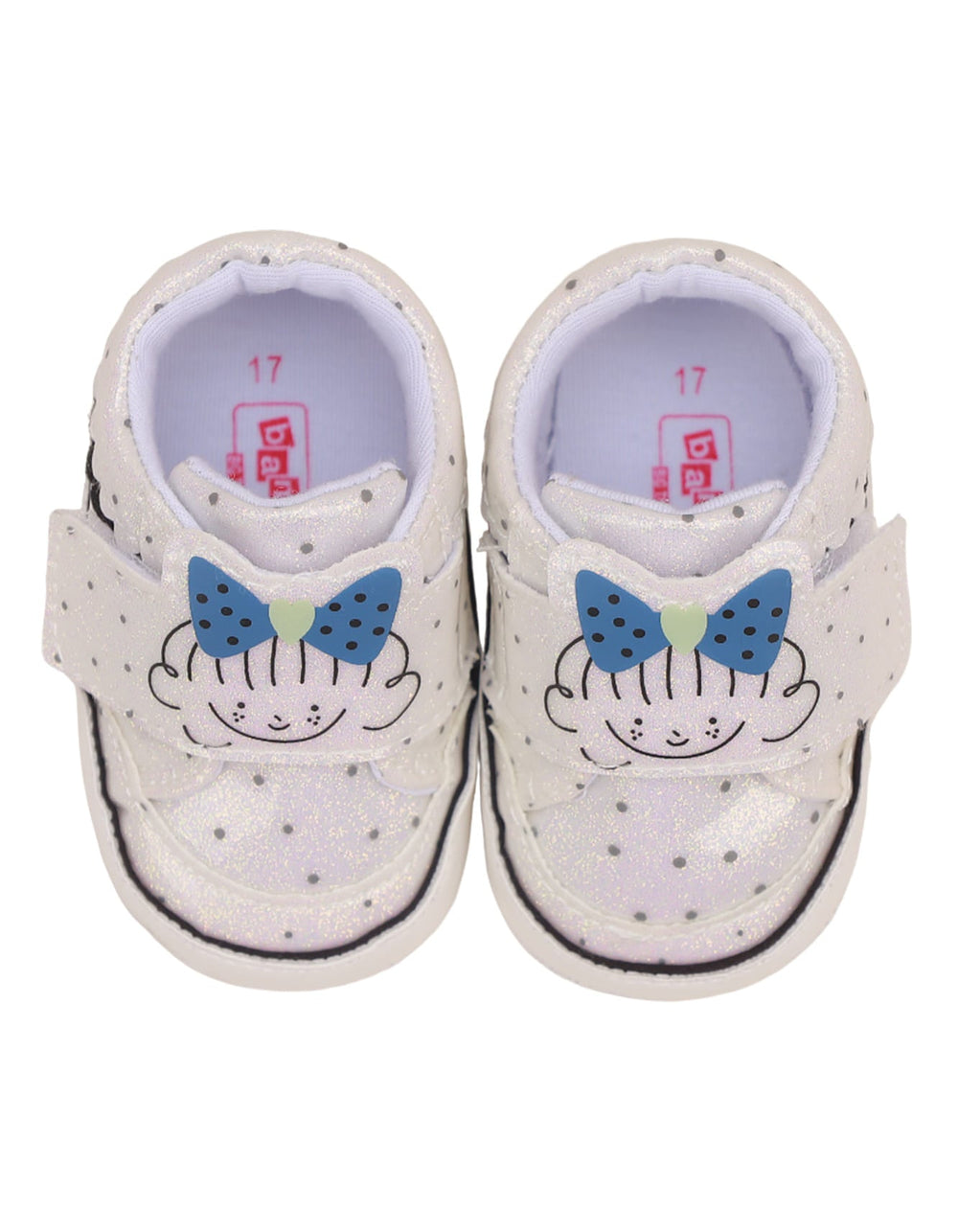 Booties White & Silver for Girls - Zubaidas Official™