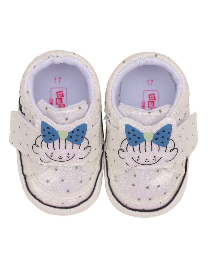 Booties White & Silver for Girls - Zubaidas Official™