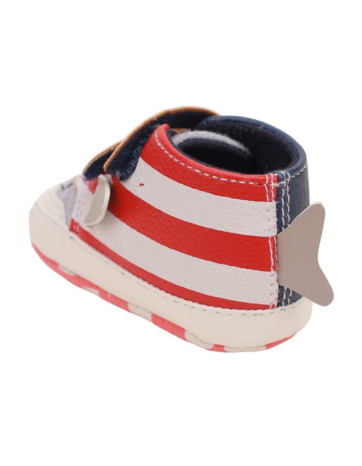 Booties Gray & Red for Boys - Zubaidas Official™