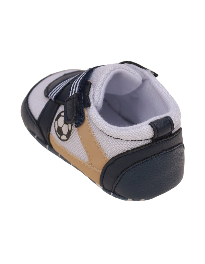Booties Navy Blue with Football Theme for Boys - Zubaidas Official™