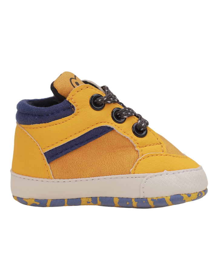 Booties Yellow with Bear Theme for Boys - Zubaidas Official™