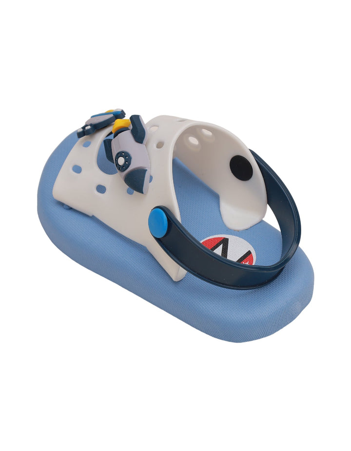 Slippers Blue & White for Boys - Space Theme - Zubaidas Official™