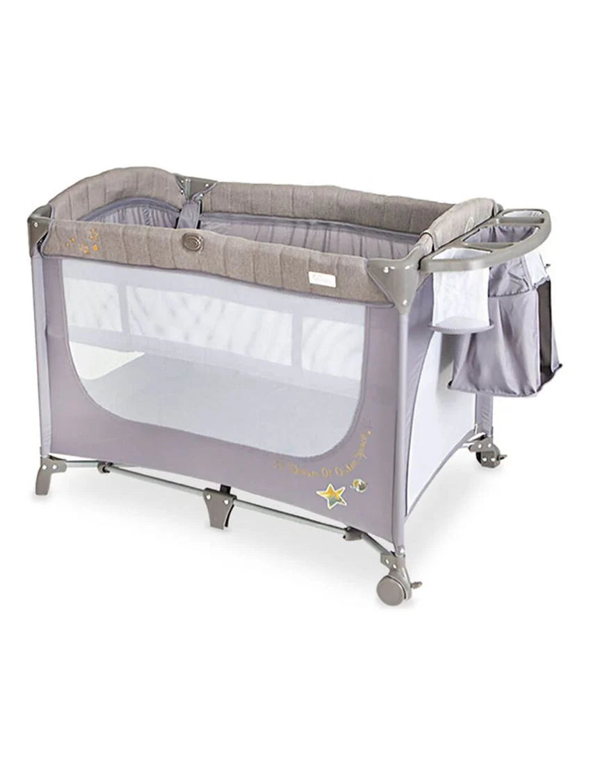Zubaida's Tinnies Drop Side Play Pen Grey T302-022 - Zubaidas Official™