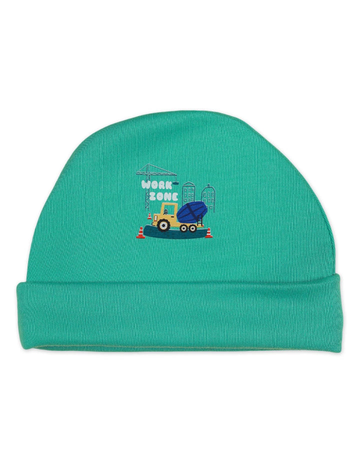 Baby Caps with Numbers Theme Boys - Pack of 3 - Zubaidas Official™