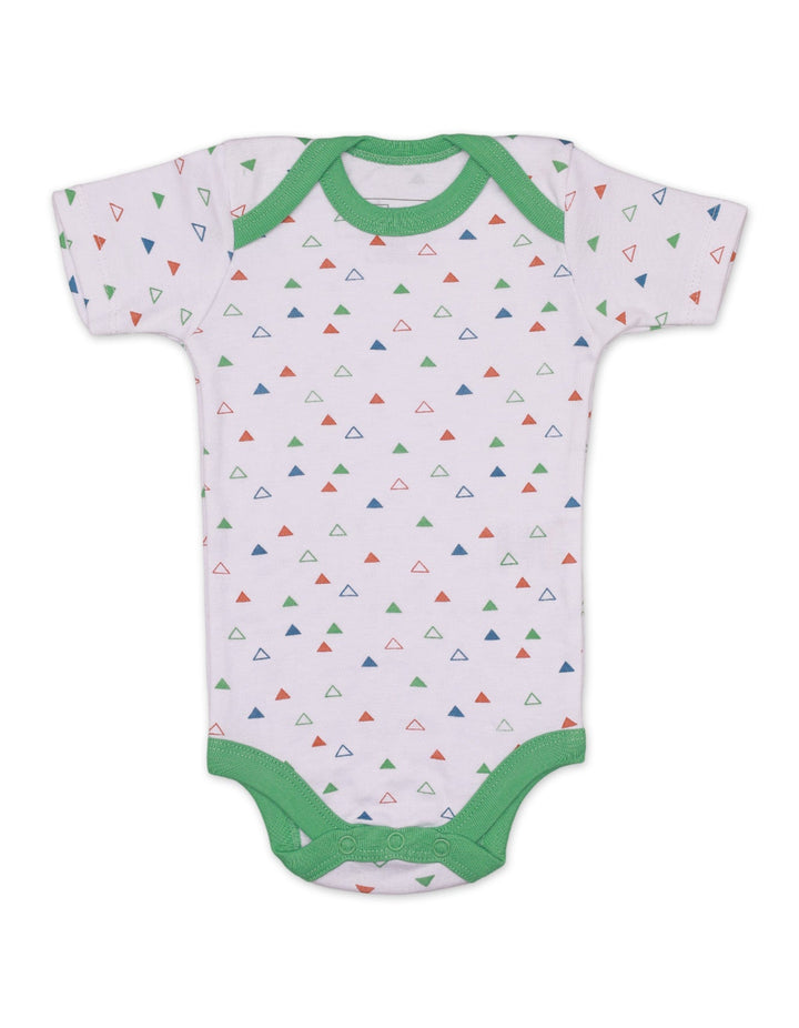 Zubaida's Body Suit Set with Green Dinos Theme for Boys - Pack of 3 - Zubaidas Official™