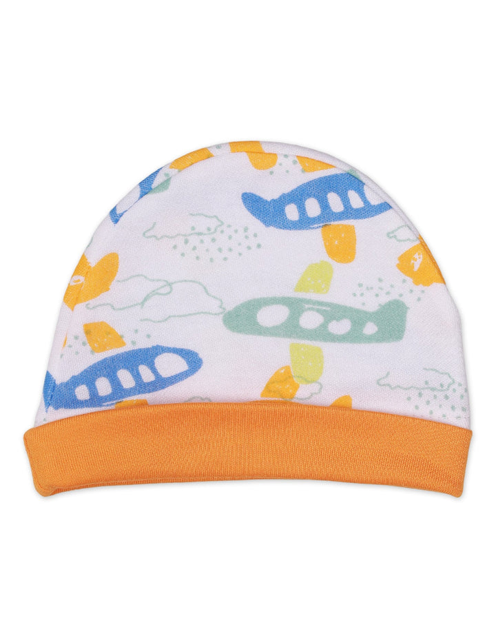 Baby Caps Pilot Theme for Boys- Pack of 3 - Medium - Zubaidas Official™