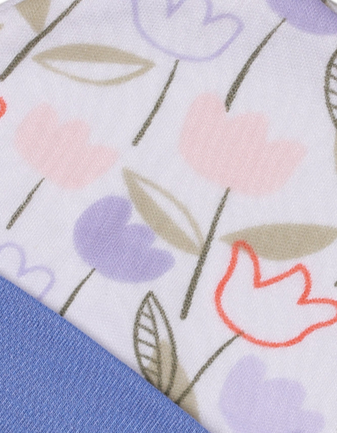 Newborn Cap Flower Lilac Theme for Girls - Medium - Zubaidas Official™