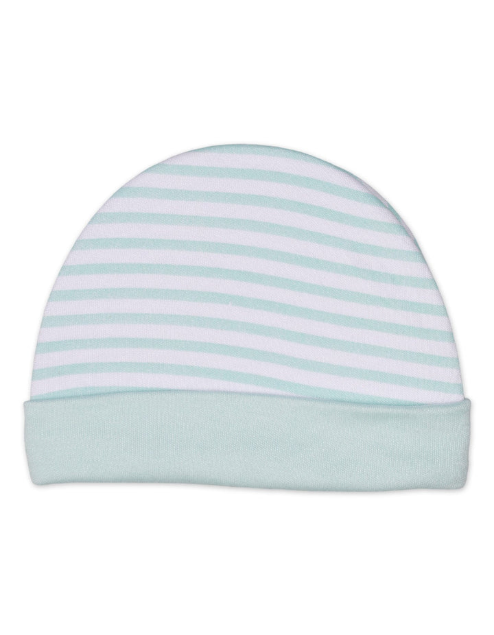 Baby Cap Stripes Little Dino World Theme for Unisex- Medium - Zubaidas Official™