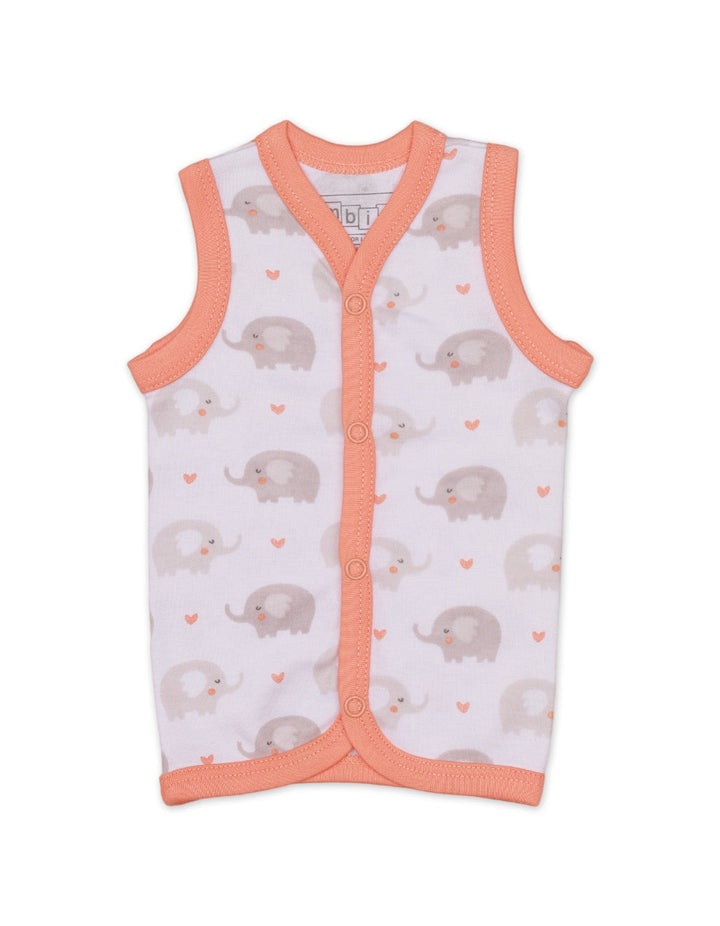 Zubaida's Vests with Elephant Theme Unisex- Pack of 3 - Zubaidas Official™