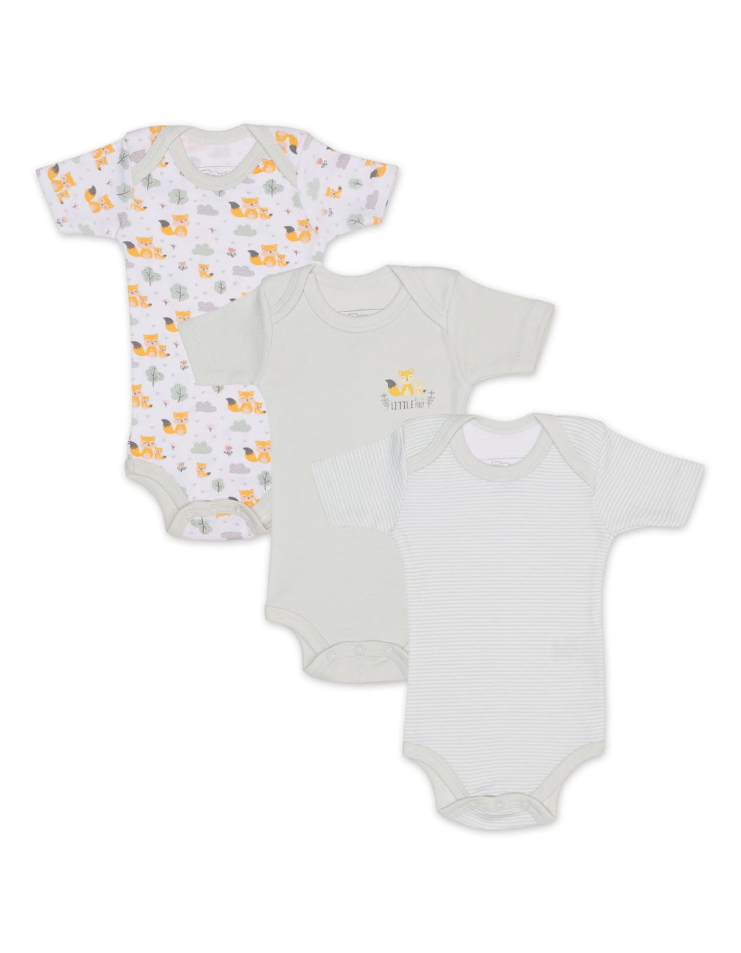 Zubaida's Body Suits Pack of 3 - Fox Theme - Zubaidas Official™