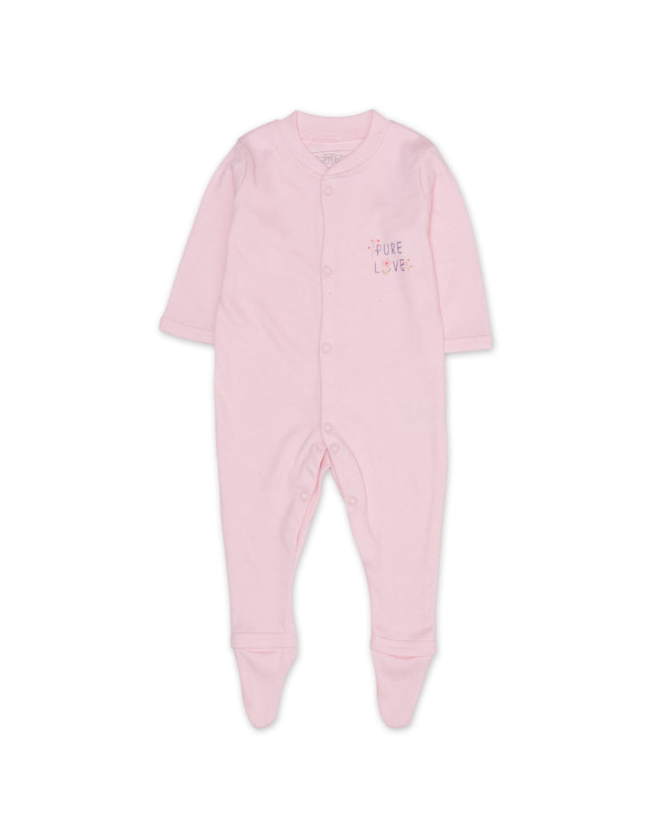 Zubaida's Sleep Suits Pack of 3 - Pink Floral Theme - Zubaidas Official™