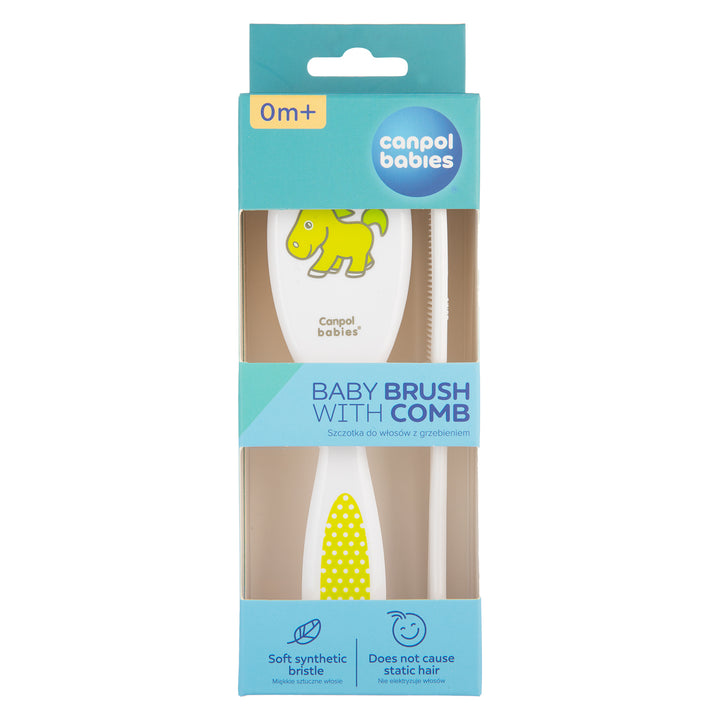 Zubaida's Canpol Babies Soft Baby Brush and Comb TRANSPARENT - 2/417 - Zubaidas Official™