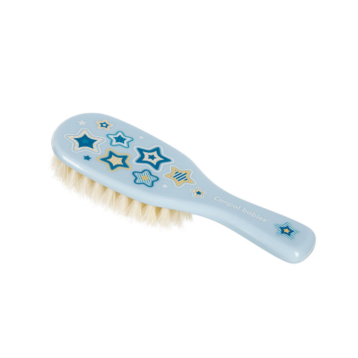 Zubaida's Canpol Babies Baby Brush and Comb with Soft Natural Bristles NEWBORN BABY Blue - 7/406 - Zubaidas Official™