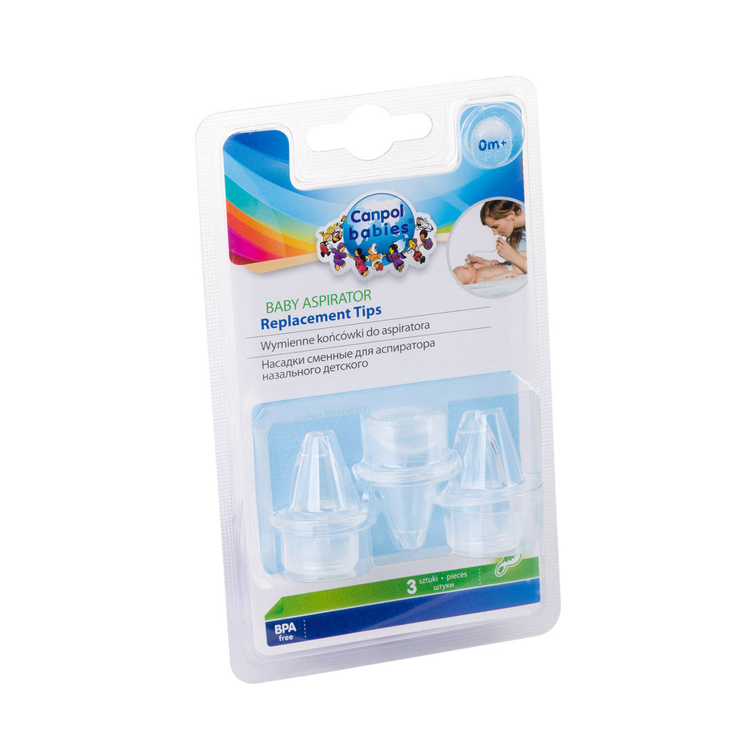 Zubaida's Canpol Babies Baby Nasal Aspirator Replacement Tips 3pcs - 5/118 - Zubaidas Official™
