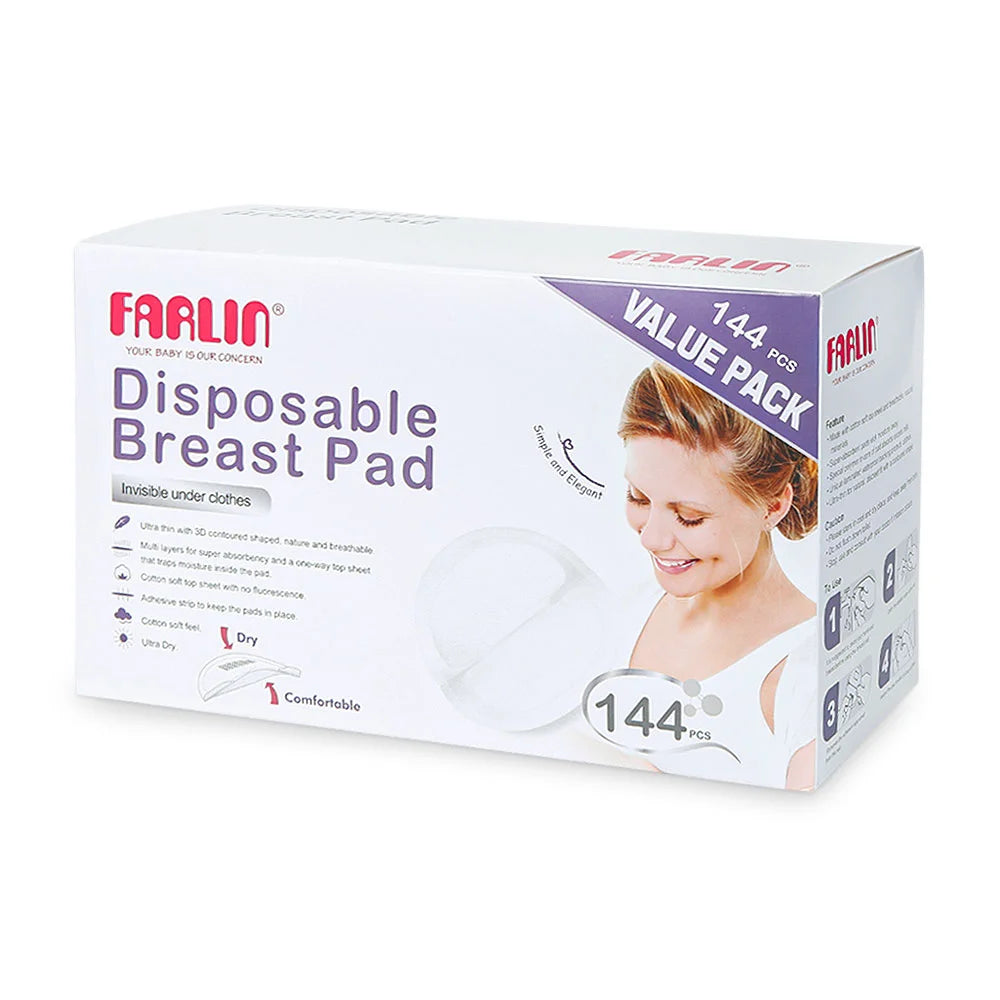 Zubaida's Farlin Disposable Breast Pad Pk-144 - BF-634A-2 - Zubaidas Official™