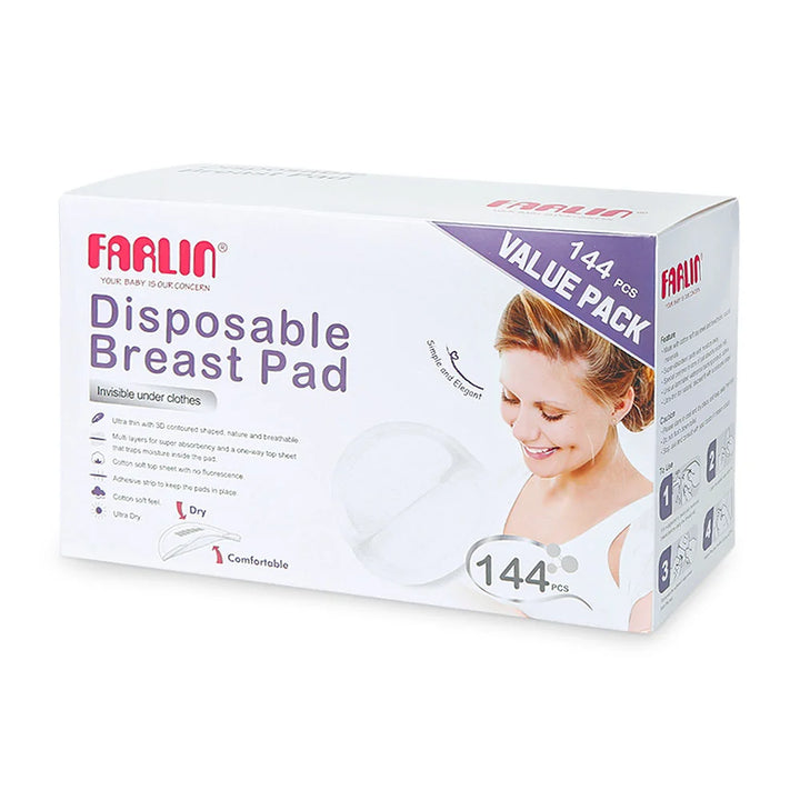 Zubaida's Farlin Disposable Breast Pad Pk-144 - BF-634A-2 - Zubaidas Official™