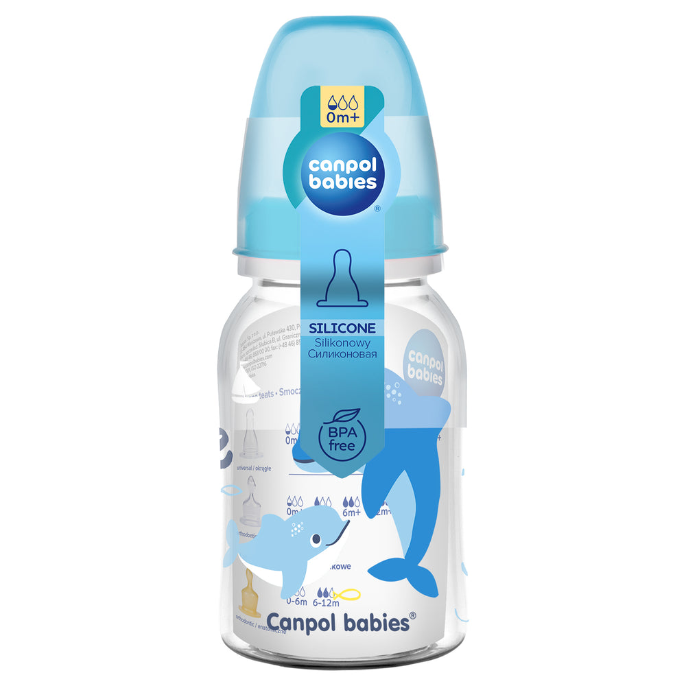 Zubaida's Canpol babies Narrow Neck Bottle 120ml LOVE & SEA - 59/300 - Zubaidas Official™
