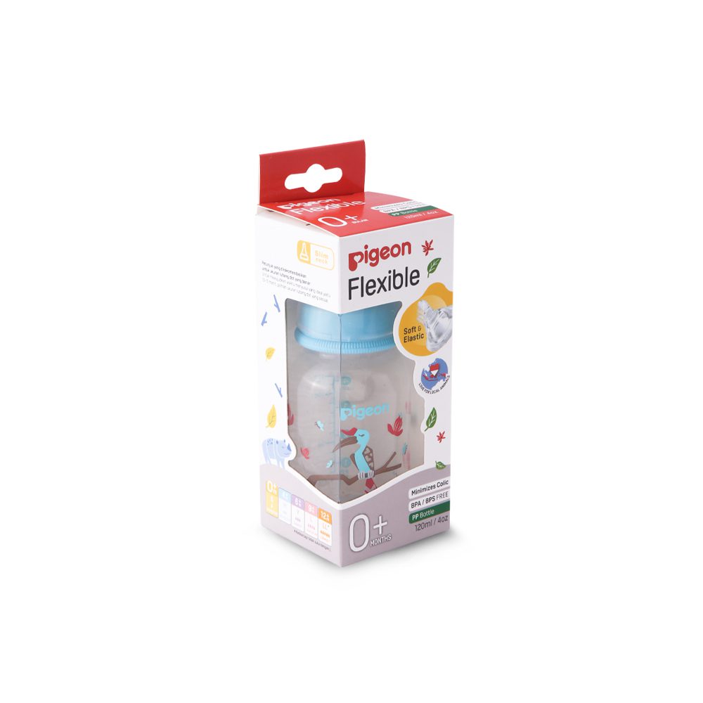 Zubaida's Pigeon Flexible Feeder PP RP 120ml Hornbill - A79402 - Zubaidas Official™