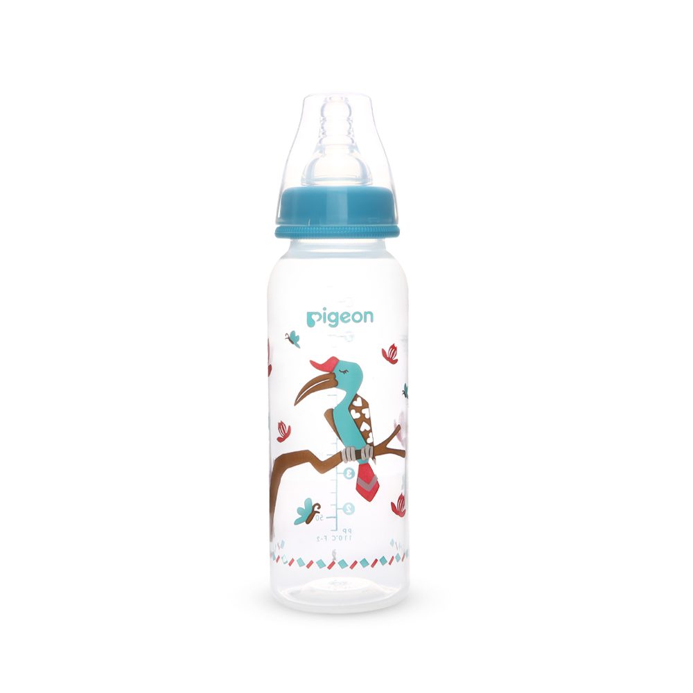 Zubaida's Pigeon Flexible Feeder PP RP 240ml Hornbill - A79407 - Zubaidas Official™