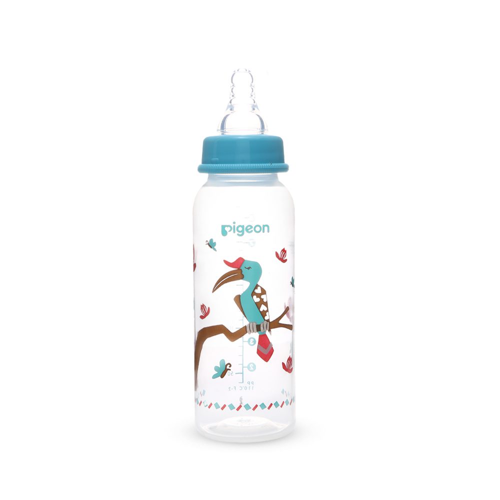 Zubaida's Pigeon Flexible Feeder PP RP 240ml Hornbill - A79407 - Zubaidas Official™