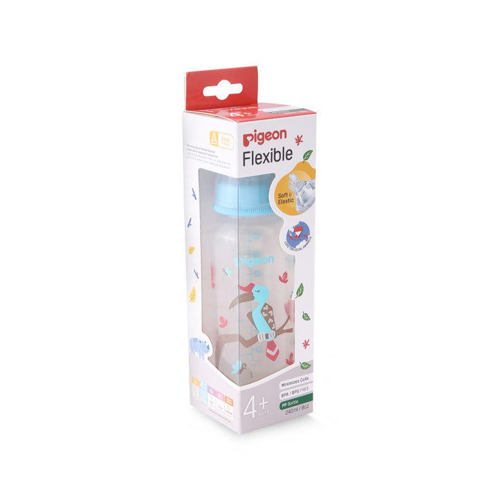 Zubaida's Pigeon Flexible Feeder PP RP 240ml Hornbill - A79407 - Zubaidas Official™