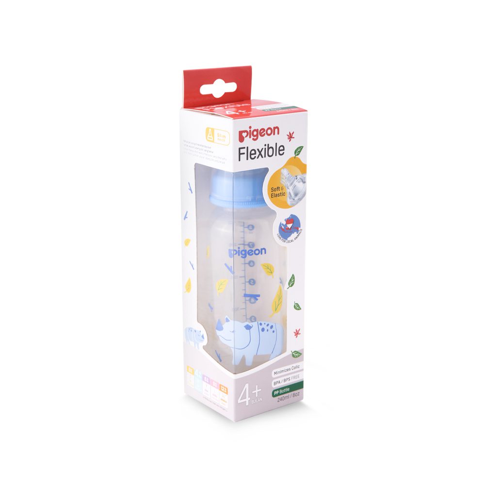 Zubaida's Pigeon Flexible Feeder PP RP 240ml Rhino - A79408 - Zubaidas Official™