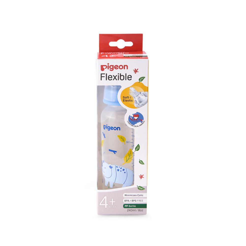 Zubaida's Pigeon Flexible Feeder PP RP 240ml Rhino - A79408 - Zubaidas Official™
