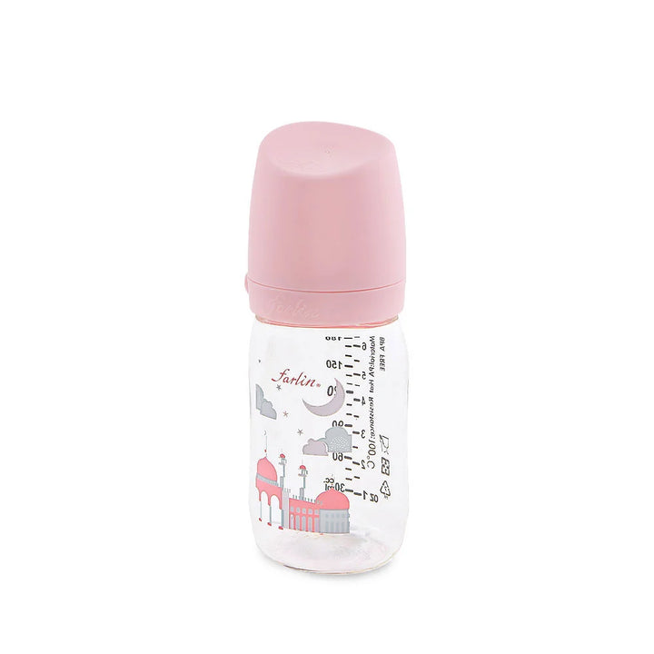 Zubaida's Farlin PA Feeding Bottle 180Ml-YE Pink - AB-A2001-02 - Zubaidas Official™