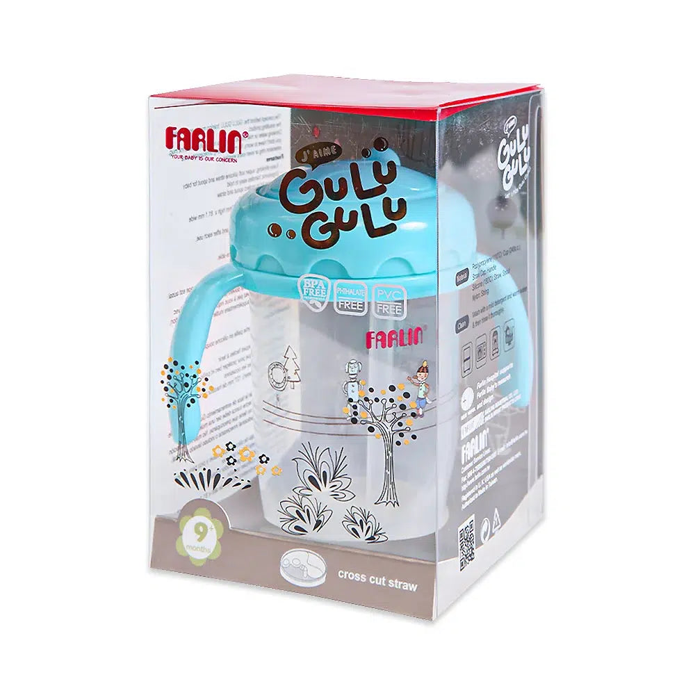 Zubaida's Farlin Straw Training Cup - Blue - AET-012-C - Zubaidas Official™