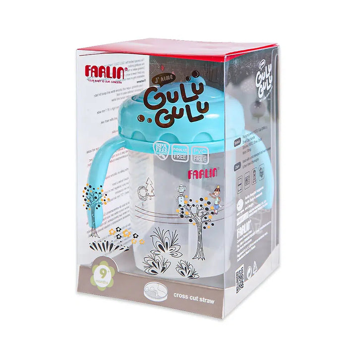 Zubaida's Farlin Straw Training Cup - Blue - AET-012-C - Zubaidas Official™