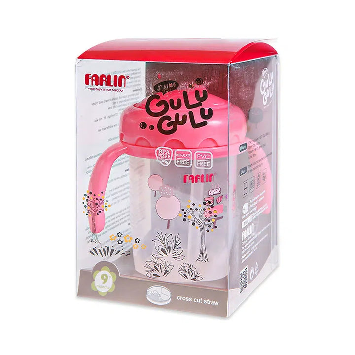 Zubaida's Farlin Straw Training Cup - Pink - AET-012-C - Zubaidas Official™