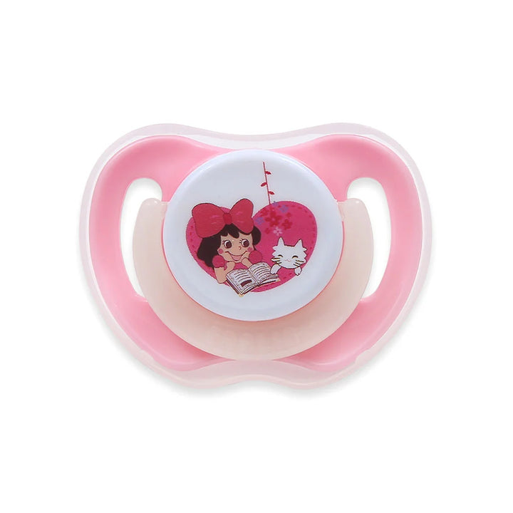 Zubaida's Farlin Newborn Glow-in-Dark Pacifier 0M+ Pink - BA-10019-G - Zubaidas Official™
