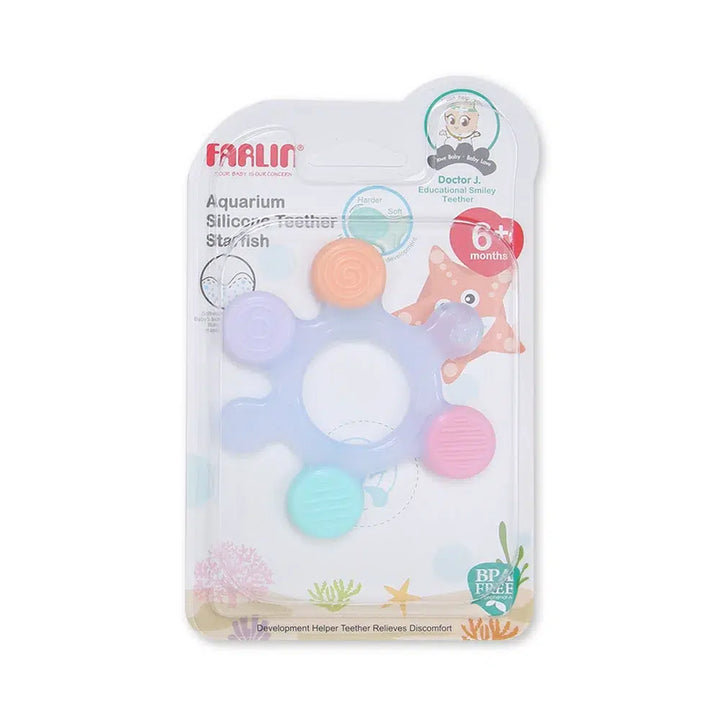 Zubaida's Farlin Silicone Teether Blue - BB-20007 - Zubaidas Official™