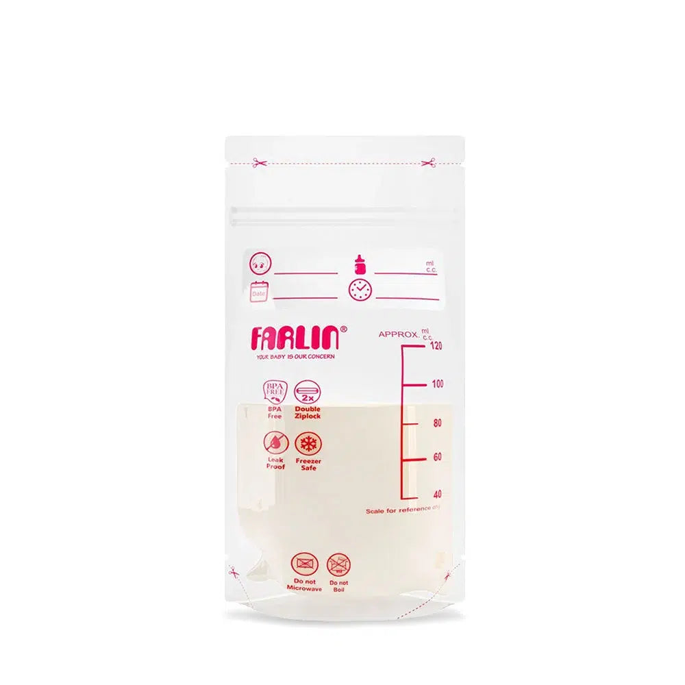 Zubaida's Farlin Milk Storage Bag 120Ml Pk - BP-869-1 - Zubaidas Official™