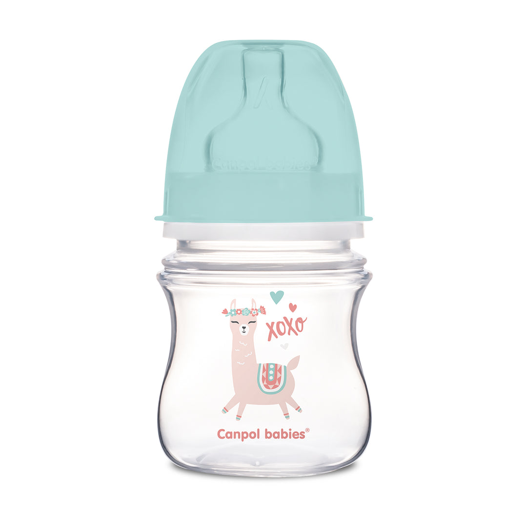 Zubaida's Canpol babies Easystart Anti-colic Wide Neck Bottle 120ml PP EXOTIC ANIMALS green - 35/220 - Zubaidas Official™