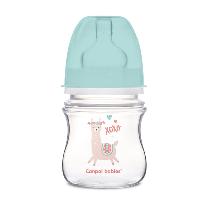 Zubaida's Canpol babies Easystart Anti-colic Wide Neck Bottle 120ml PP EXOTIC ANIMALS green - 35/220 - Zubaidas Official™