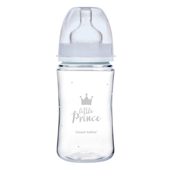 Zubaida's Canpol babies Anti-colic Wide Neck Bottle 240ml PP Easy Start ROYAL BABY blue - 35/234 - Zubaidas Official™