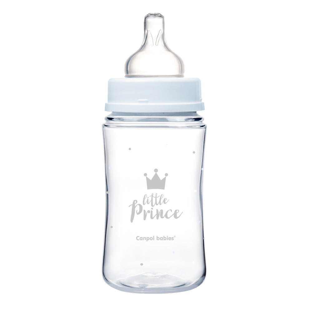 Zubaida's Canpol babies Anti-colic Wide Neck Bottle 240ml PP Easy Start ROYAL BABY blue - 35/234 - Zubaidas Official™