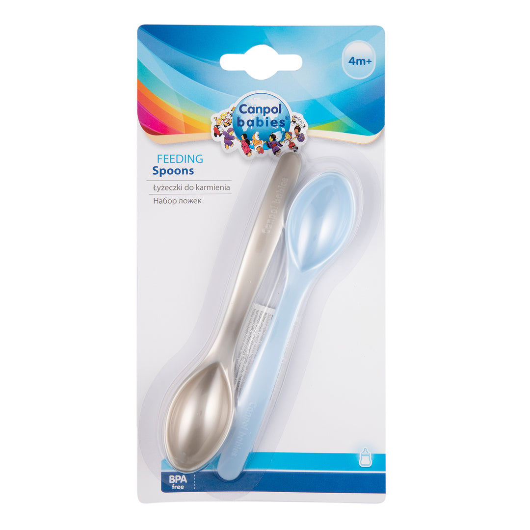 Zubaida's Canpol babies Spoons 2pcs Blue - 59/582 - Zubaidas Official™