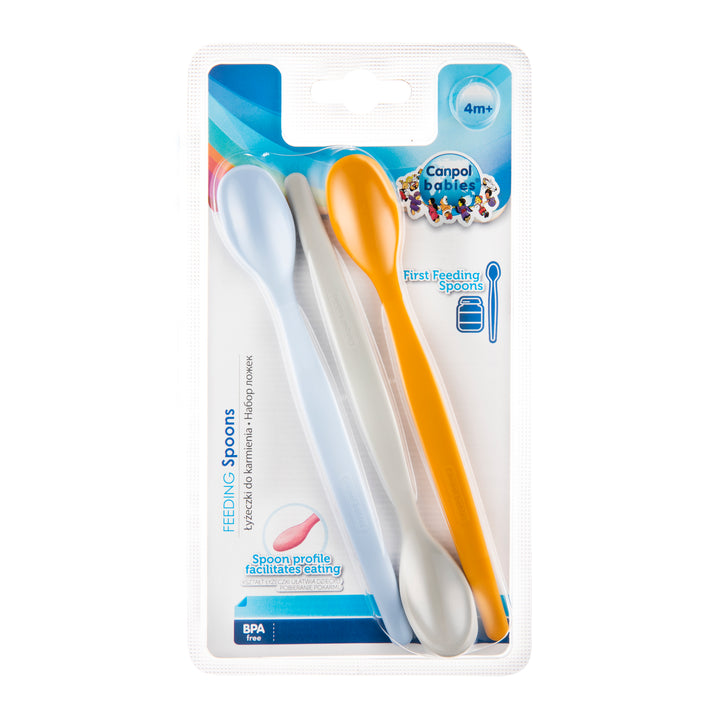 Zubaida's Canpol Babies Set of the First Feeding Spoons 3pcs Blue - 31/419 - Zubaidas Official™