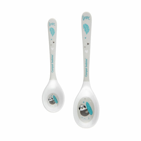 Zubaida's Canpol Babies Melamine Spoons 2pcs EXOTIC ANIMALS - 4/530 - Zubaidas Official™