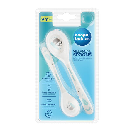 Zubaida's Canpol Babies Melamine Spoons 2pcs EXOTIC ANIMALS - 4/530 - Zubaidas Official™
