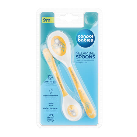 Zubaida's Canpol Babies Melamine Spoons 2pcs EXOTIC ANIMALS - 4/530 - Zubaidas Official™