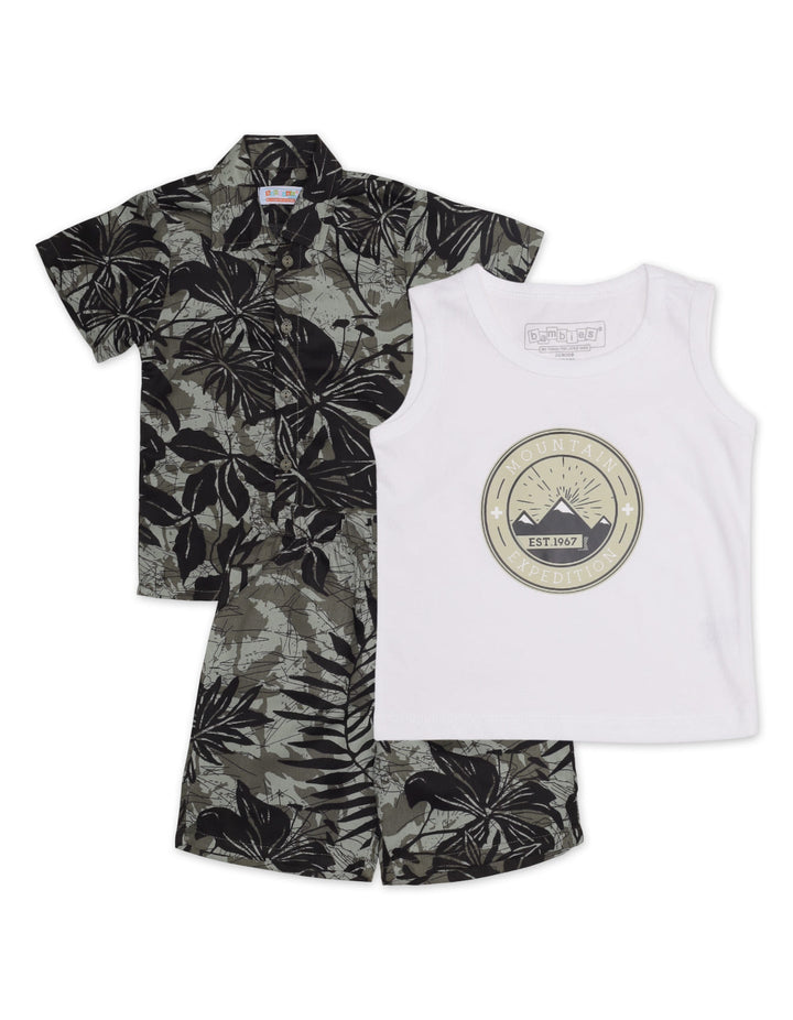 Zubaida's Hawaiian 3 Pcs Suits Set - Zubaidas Official™