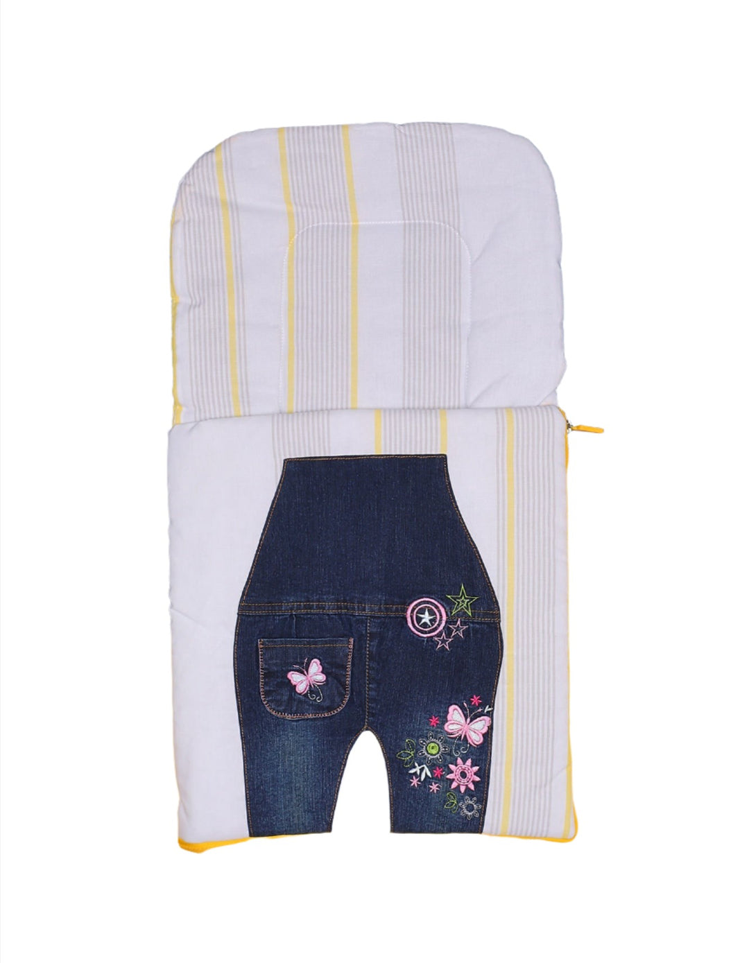 Zubaida's Carry Nest with Lilac and Yellow Stripes - Zubaidas Official™