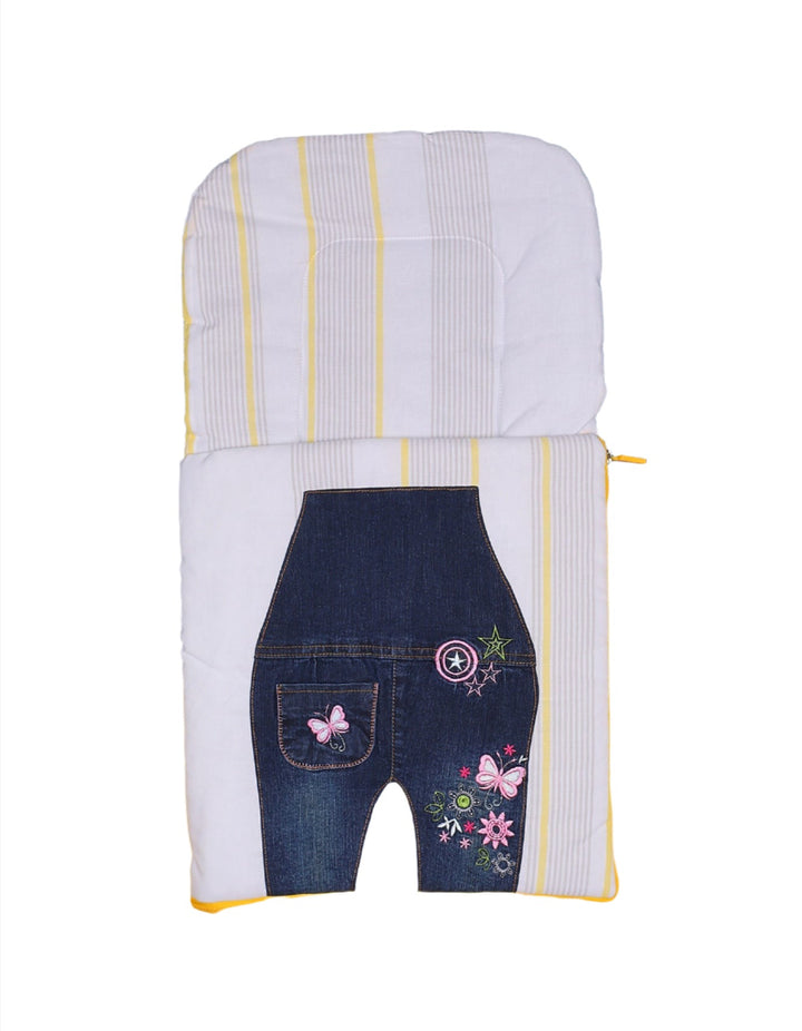 Zubaida's Carry Nest with Lilac and Yellow Stripes - Zubaidas Official™