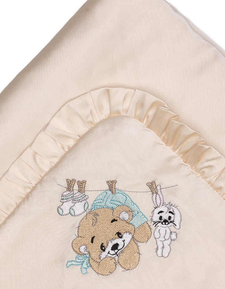 Zubaida's Wrapping Sheet Satin Peach - Zubaidas Official™