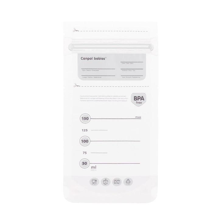 Zubaida's Canpol babies Breast Milk Storage Bags 25 pcs 150ml - 70/001 - Zubaidas Official™