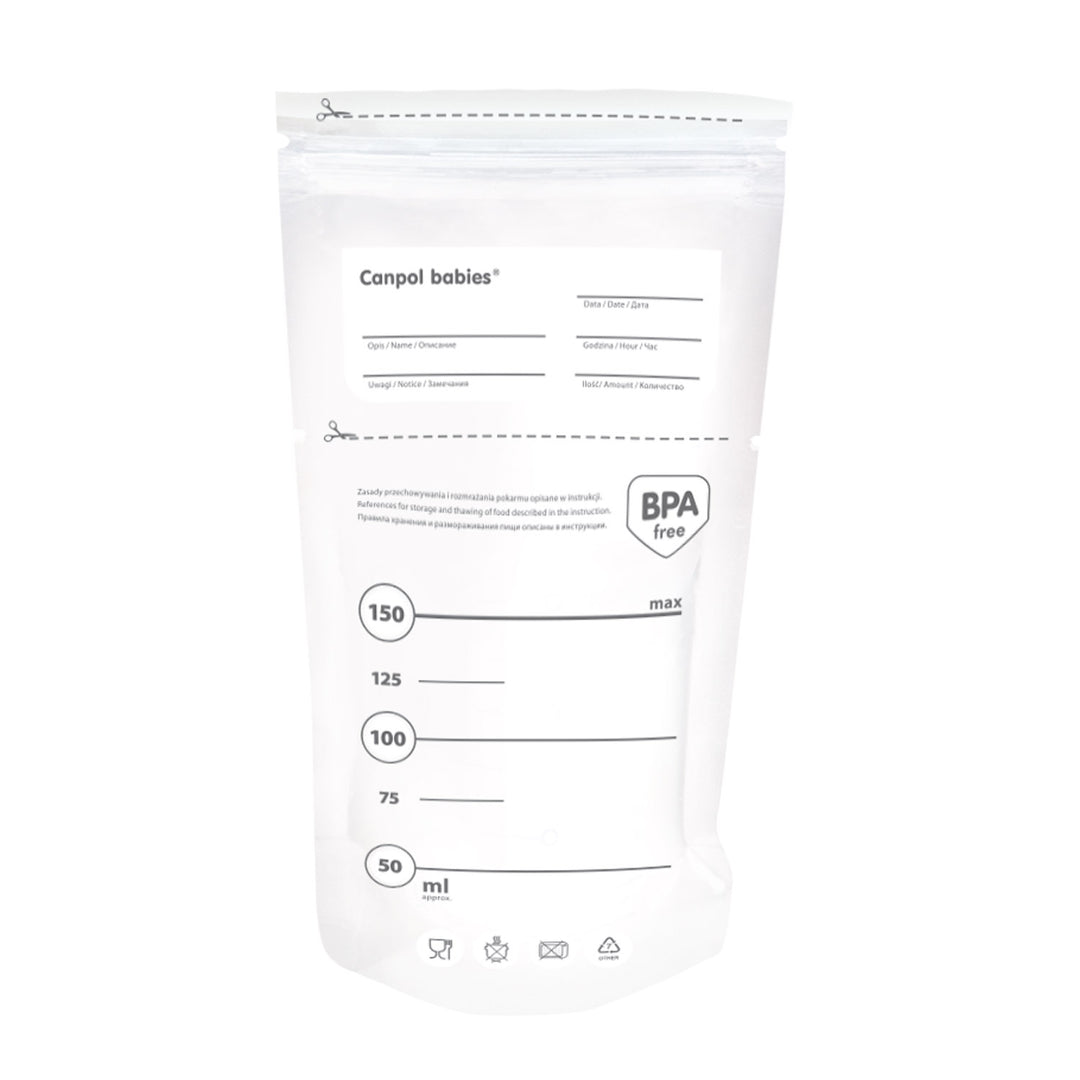 Zubaida's Canpol babies Breast Milk Storage Bags 25 pcs 150ml - 70/001 - Zubaidas Official™