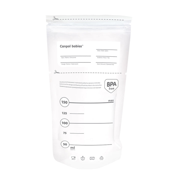 Zubaida's Canpol babies Breast Milk Storage Bags 25 pcs 150ml - 70/001 - Zubaidas Official™
